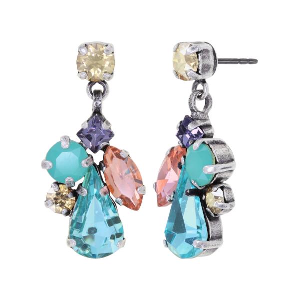 Pastel Multi - Afternoon Tea de Luxe - Konplott earrings